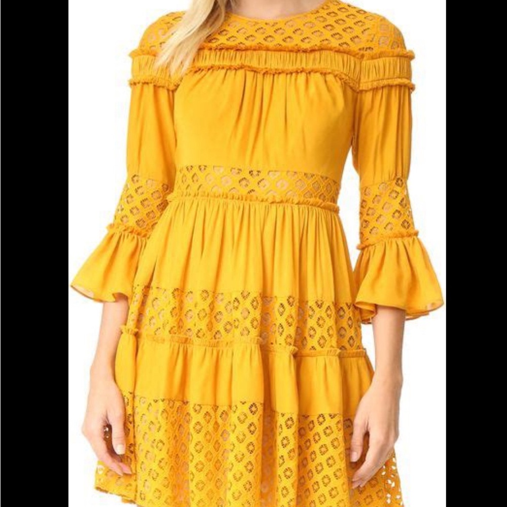 Cinq á Sept ruffle dress